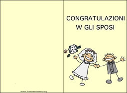 Biglietti per matrimonio simpatici