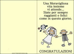 Frasi Auguri matrimonio