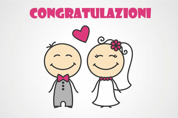 CONGRATULAZIONI PER MATRIMONIO