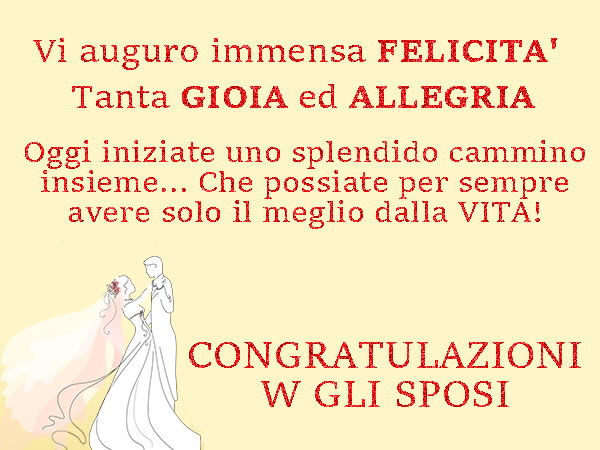 Le pi� belle frasi matrimonio