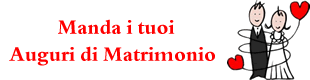 Spedisci i tuoi auguri di matrimonio